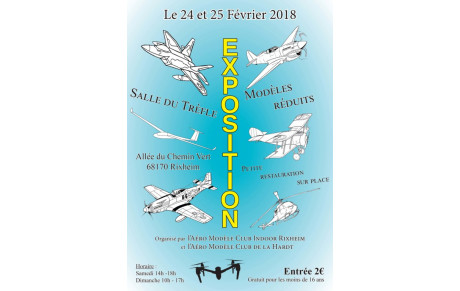 Exposition de modèles réduits 24 / 25 Février