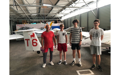 Le Stage Planeur pour nos jeunes - les photos 