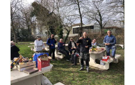 Une journée de travail bien remplie - Les photos